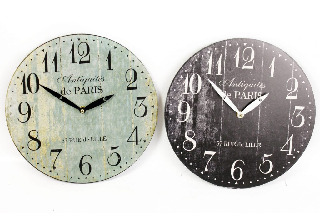 Wall mounted clocks