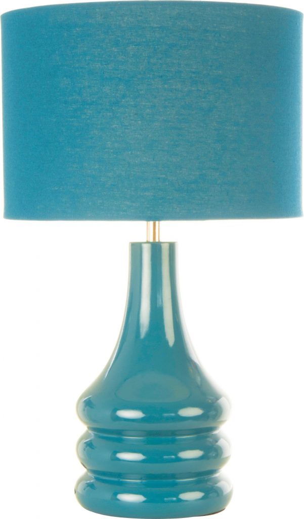Raj Table Lamp Teal